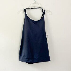 gaiam // slate gray padded bra tank NWT S